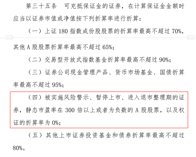 可充抵保证金证券(可充抵保证金证券一定是标的证券)